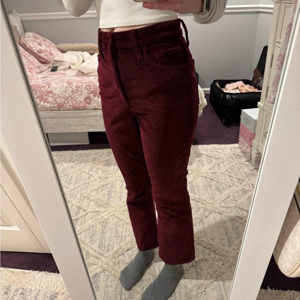 Universal Thread Maroon Corduroy Pants